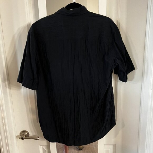 Men's Black Dress Shirt by Mr. GT - Picture 3 of 4